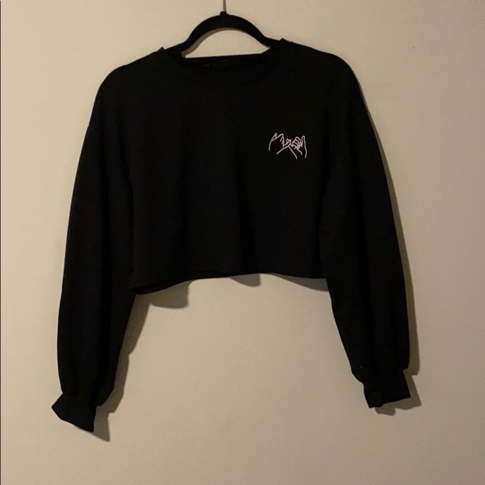 Cropped sweater